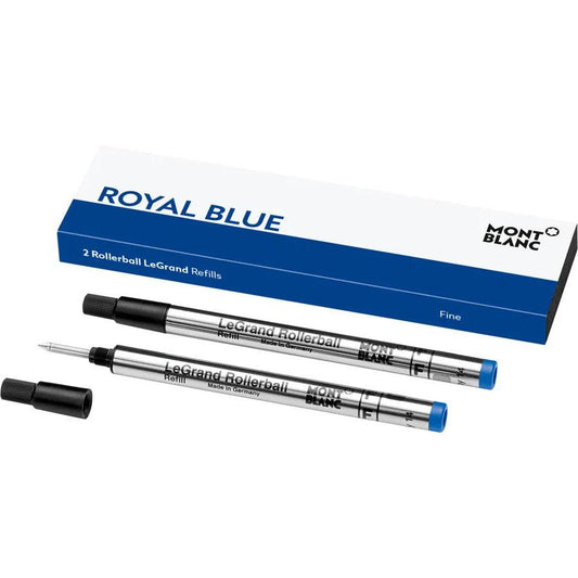 Montblanc 2 refill per roller LeGrand (F) Royal Blue blu 128227