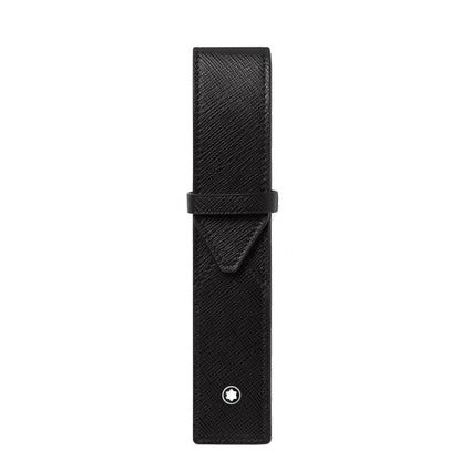 Montblanc astuccio per 1 strumento da scrittura Montblanc Sartorial nero 130750