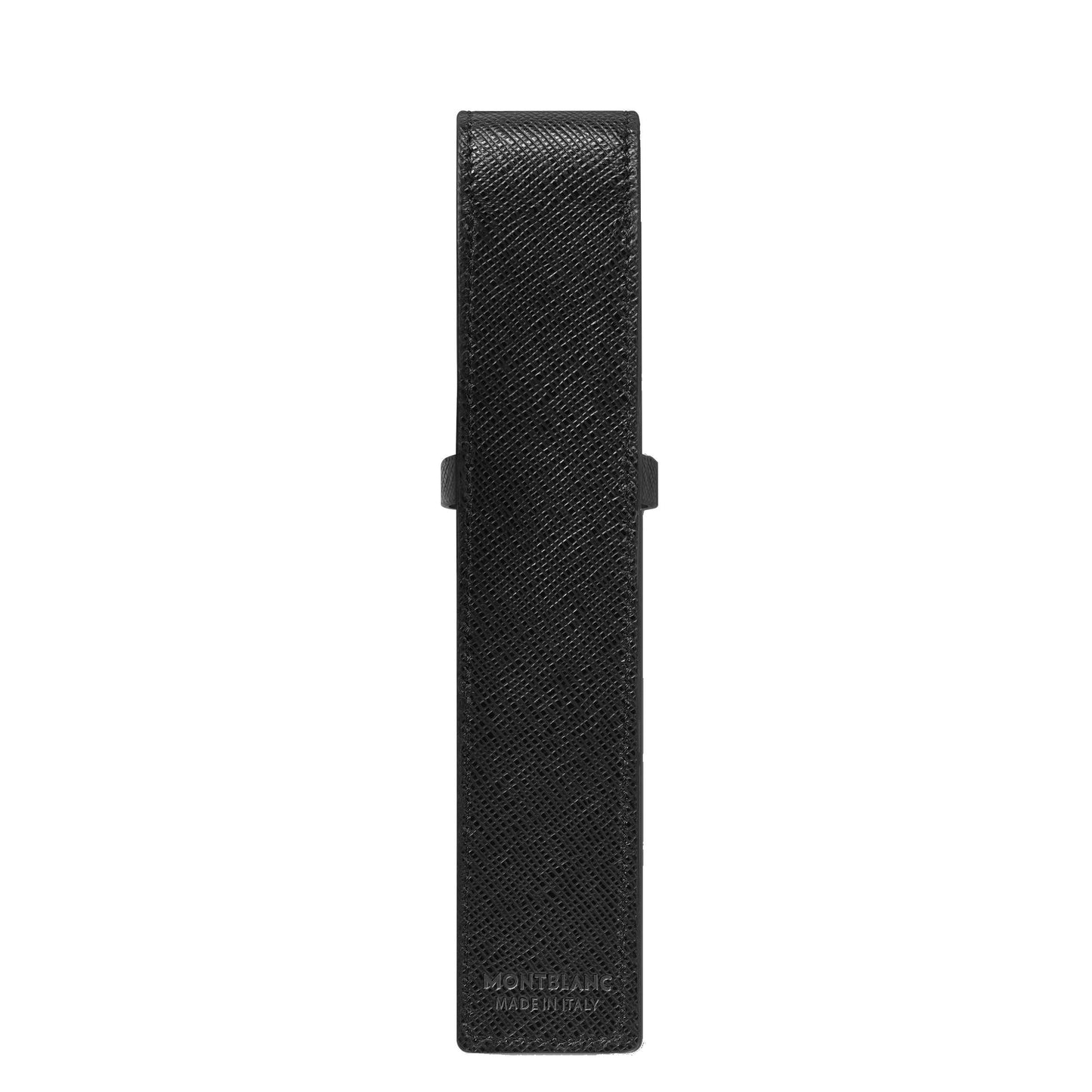 Montblanc astuccio per 1 strumento da scrittura Montblanc Sartorial nero 130750