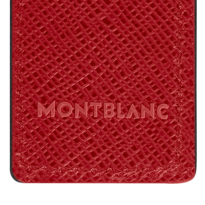 Montblanc astuccio per 1 strumento da scrittura Montblanc Sartorial rosso 130835
