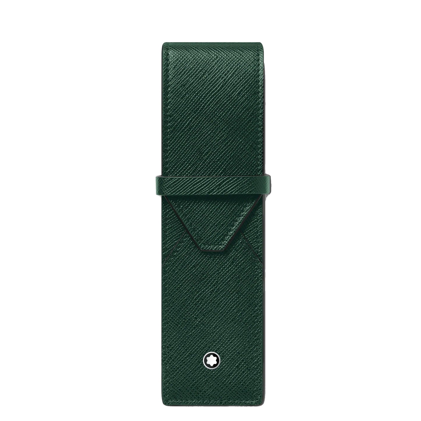 Montblanc astuccio per 2 strumenti da scrittura Montblanc Sartorial verde 131205