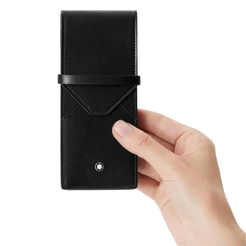 Montblanc astuccio per 3 strumenti da scrittura Meisterstück 198336