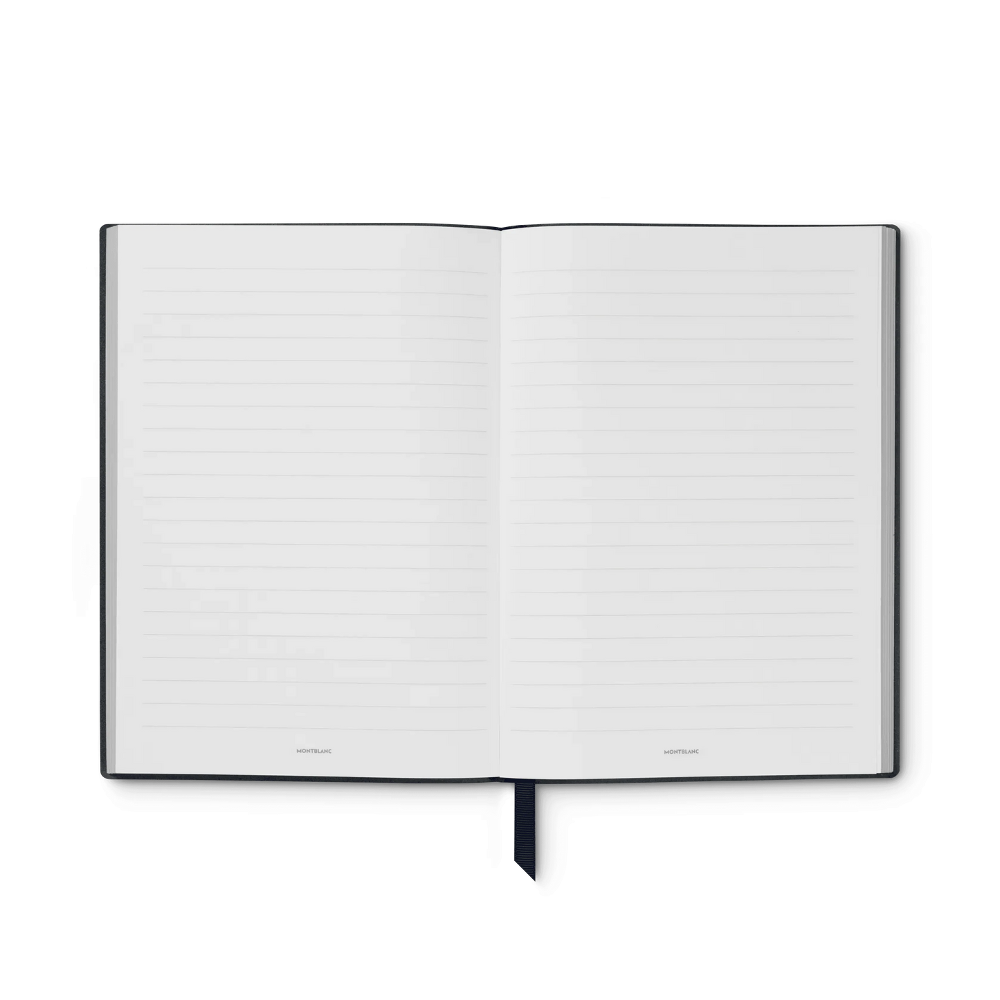 Montblanc blocco note #163 medio a righe Meisterstück Around the World in 80 Days marrone 130289