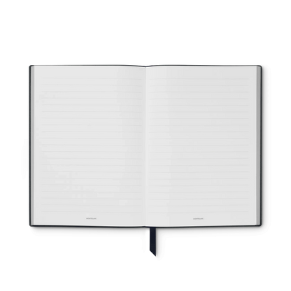 Montblanc blocco note #163 medio a righe Meisterstück Around the World in 80 Days marrone 130289