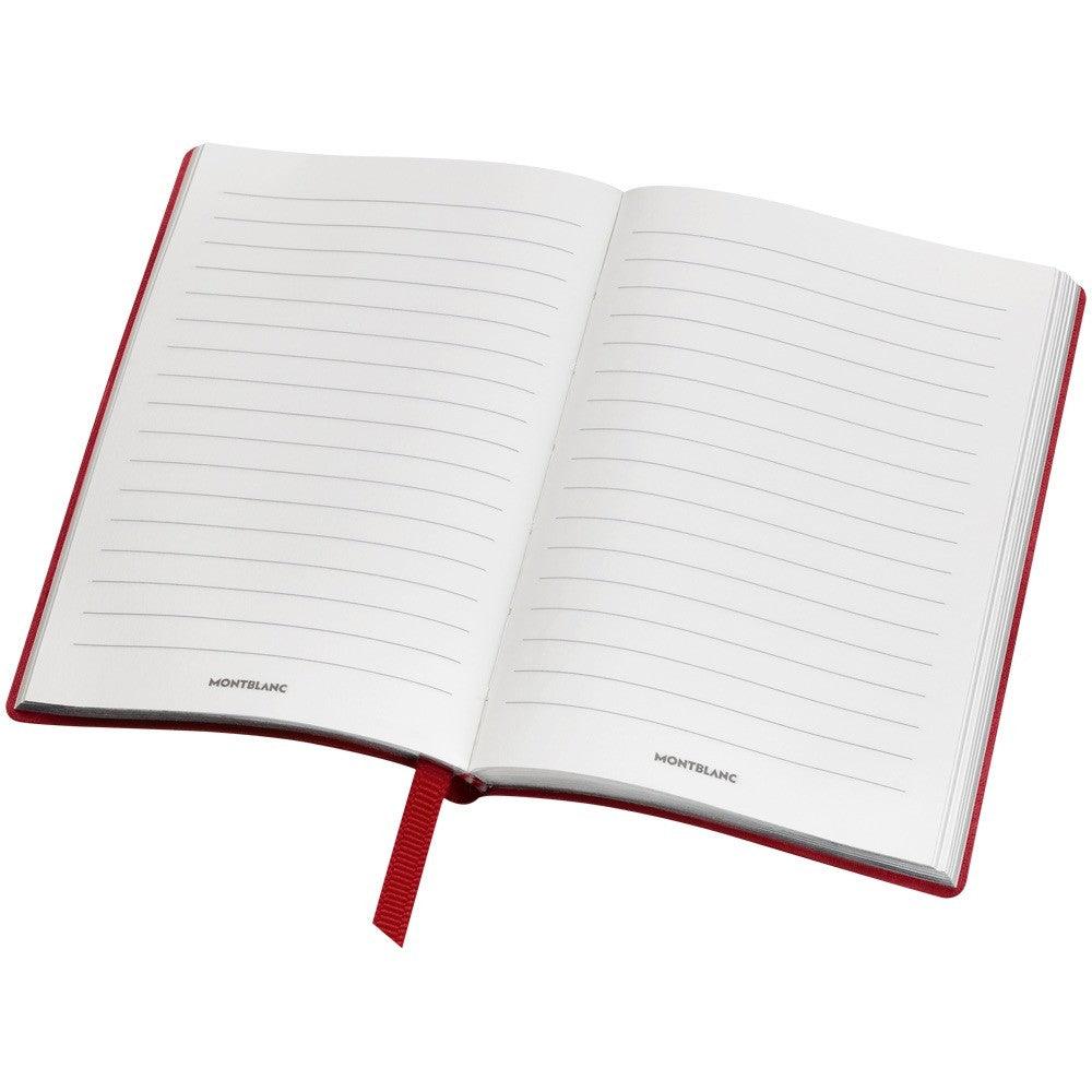 Montblanc blocco note notebook 148 a righe Red ( rosso ) cancelleria di lusso 118039