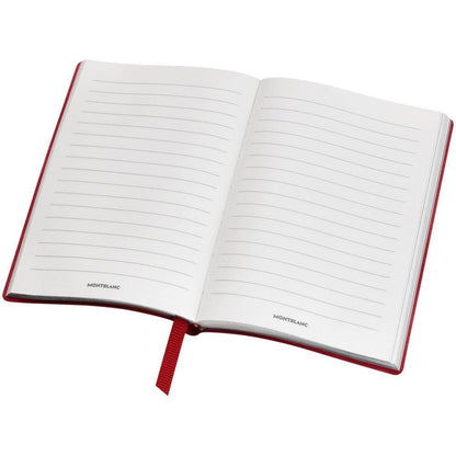 Montblanc blocco note notebook 148 a righe Red ( rosso ) cancelleria di lusso 118039