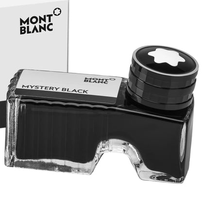 Montblanc boccetta d'inchiostro 60ml Mystery Black nero 128184