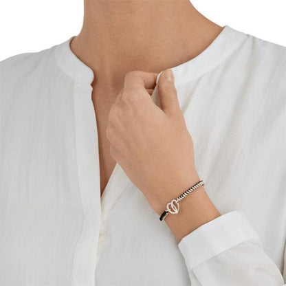 Montblanc bracciale Coeur De Petales Entralaces argento 925 113044