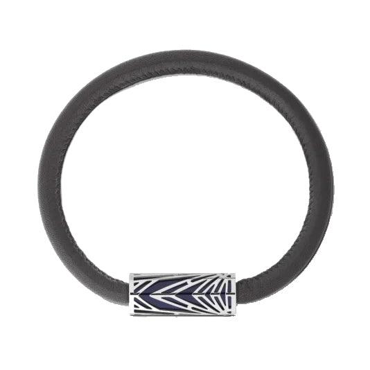 Montblanc bracciale Meisterstück The Origin Collection Blu misura M 13296863