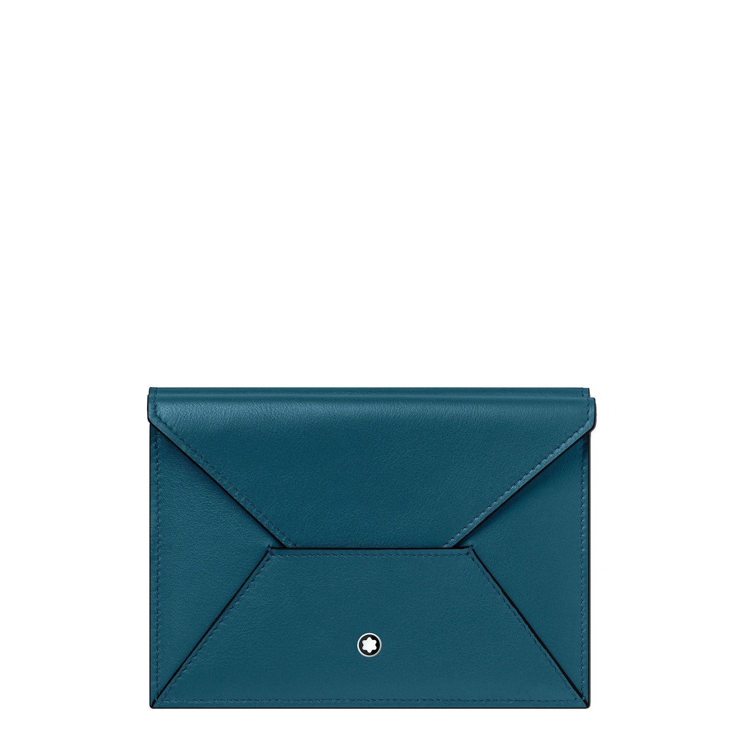 Montblanc custodia porta passaporto Meisterstück Selection Soft ottanio 131263