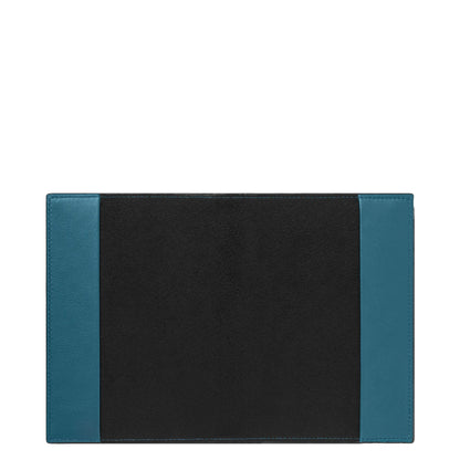 Montblanc custodia porta passaporto Meisterstück Selection Soft ottanio 131263