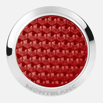 Montblanc gemelli Meisterstück Red acciaio 130269