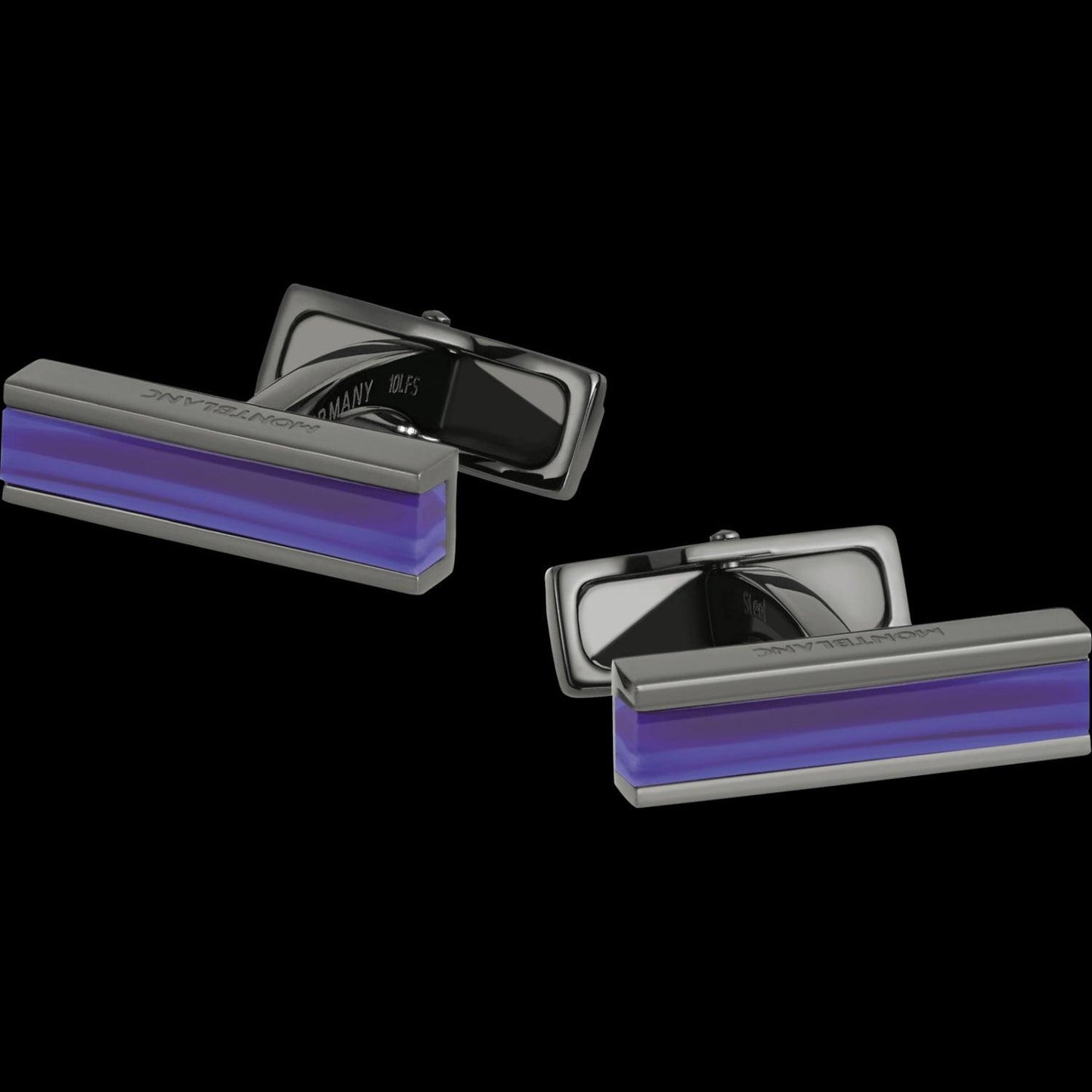 Montblanc gemelli Urban Speed acciaio finitura PVD nero 112930