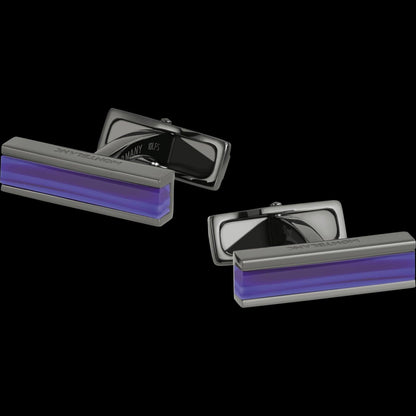 Montblanc gemelli Urban Speed acciaio finitura PVD nero 112930