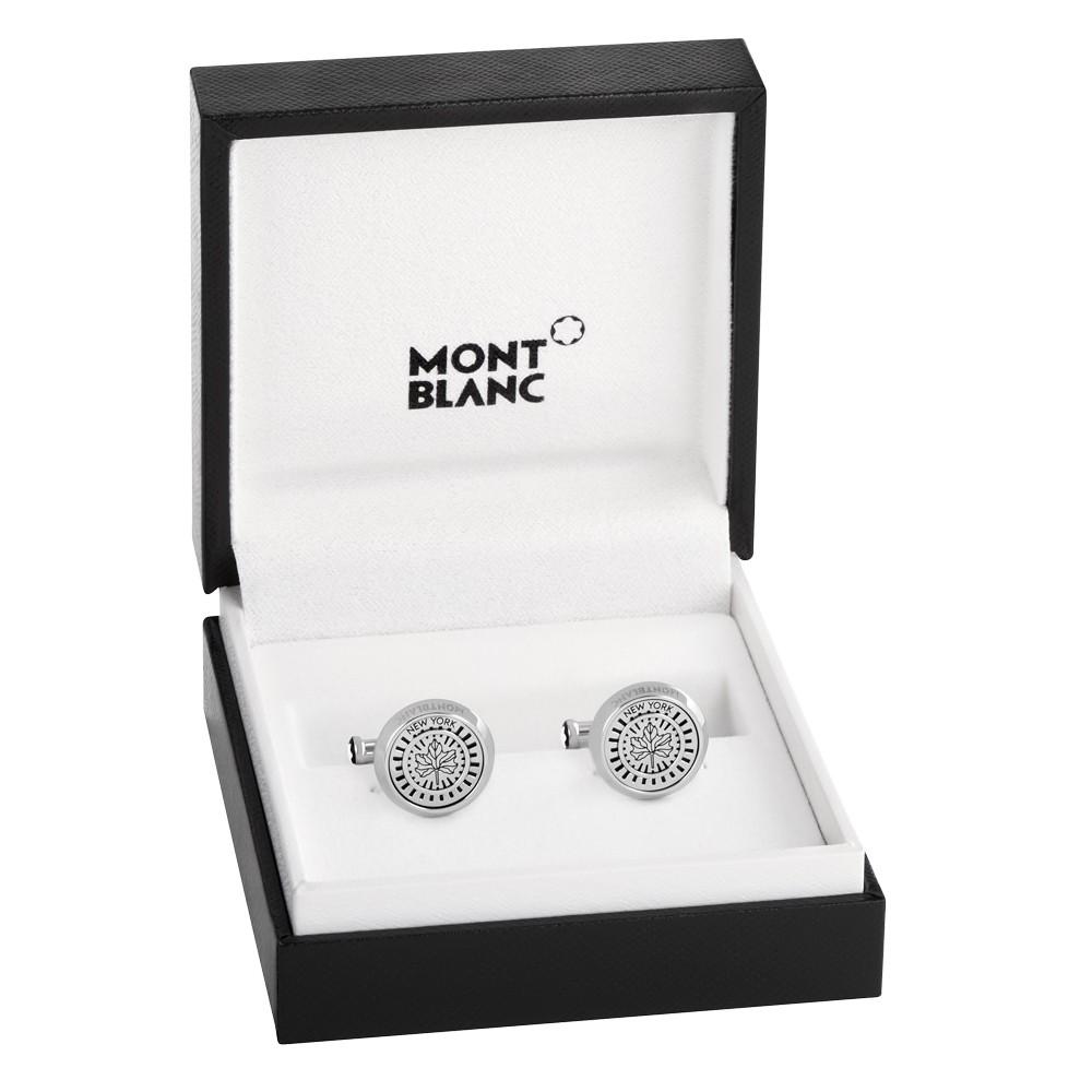 Montblanc gemelli Urban Spirit acciaio 124057