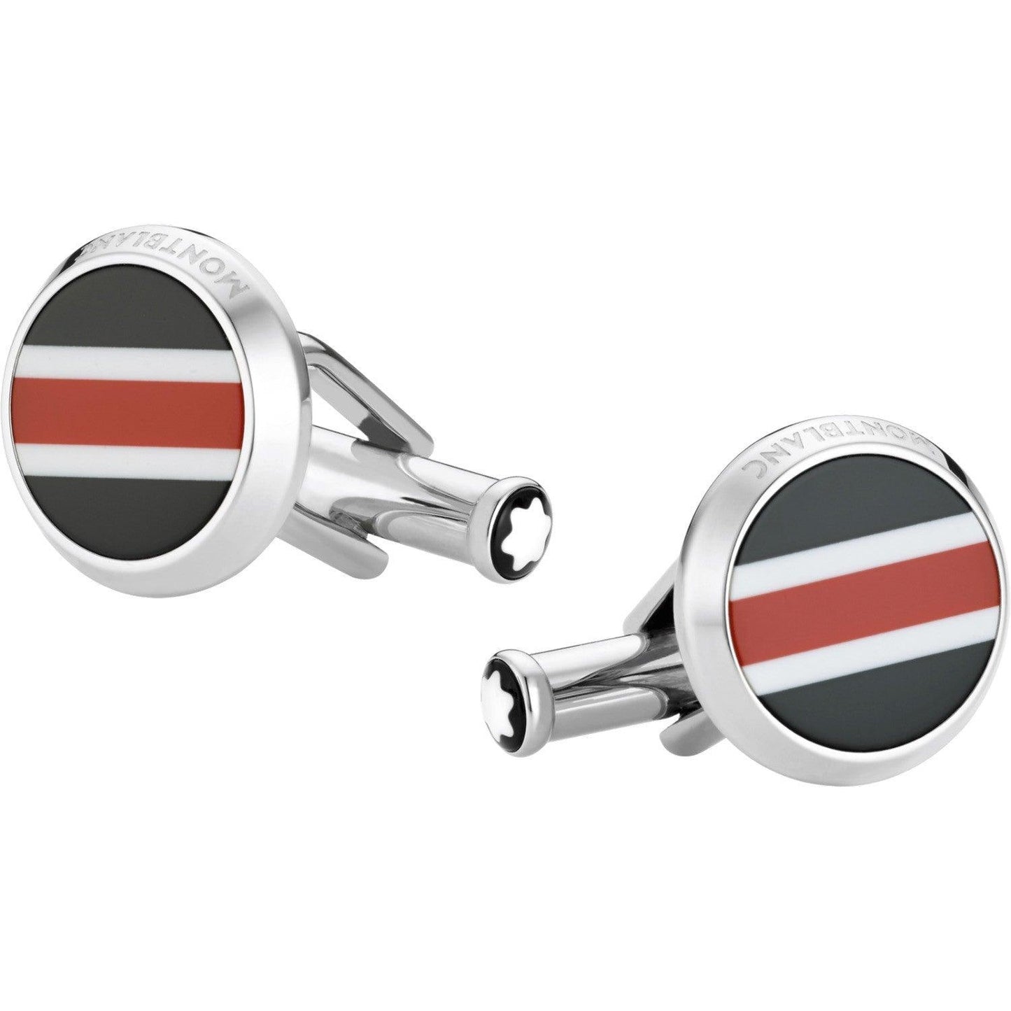 Montblanc gemelli Urban Spirit acciaio resina 118596