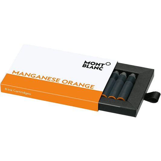 Montblanc inchiostro in cartucce Manganese Orange arancio 128207