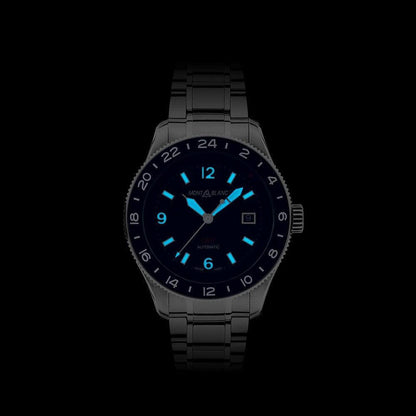 Montblanc orologio  1858 Iced Sea Automatic Date 41mm grigio automatico acciaio 130793