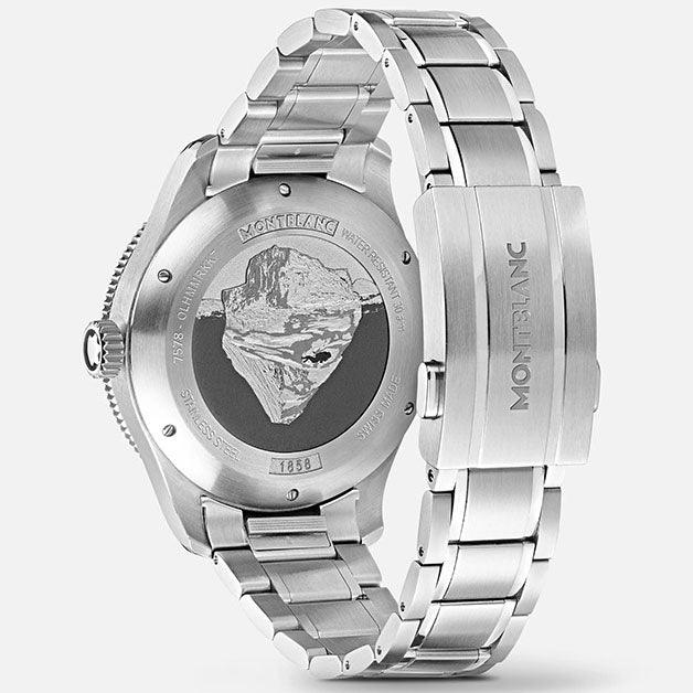 Montblanc orologio  1858 Iced Sea Automatic Date 41mm grigio automatico acciaio 130793