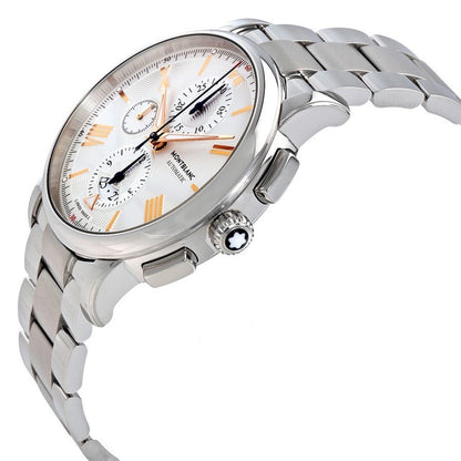 Montblanc orologio 4810 Chronograph 43mm argento automatico acciaio 114856