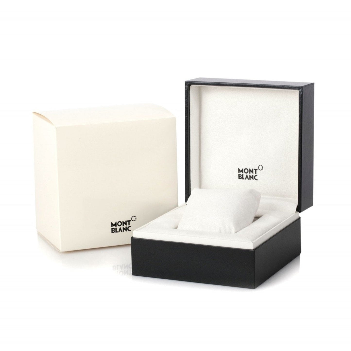 Montblanc orologio Bohème Date 37mm bianco automatico acciaio 114733