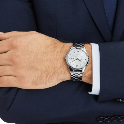 Montblanc orologio Heritage Chronometrie 40mm argento automatico acciaio 114873