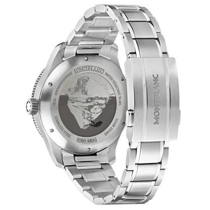 Montblanc orologio Iced Sea Date 41mm bordeaux automatico acciaio 132291