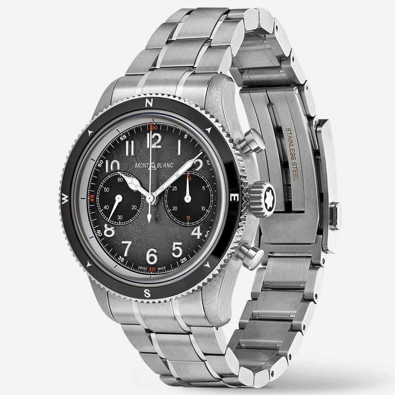 Montblanc orologio Montblanc 1858 Automatic Chronograph 0 Oxygen The 8000 42mm grigio automatico acciaio 130983