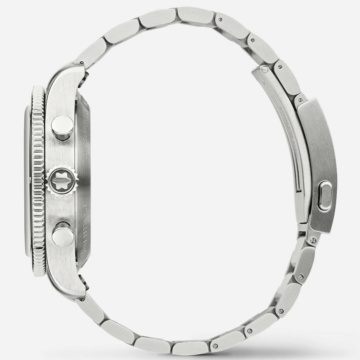 Montblanc orologio Montblanc 1858 Automatic Chronograph 0 Oxygen The 8000 42mm grigio automatico acciaio 130983