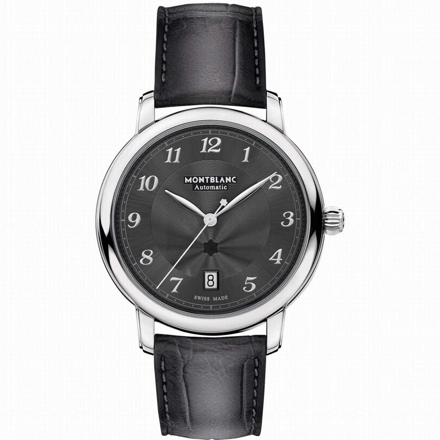 Montblanc orologio Star Legacy Date 39mm grigio automatico acciaio 118517