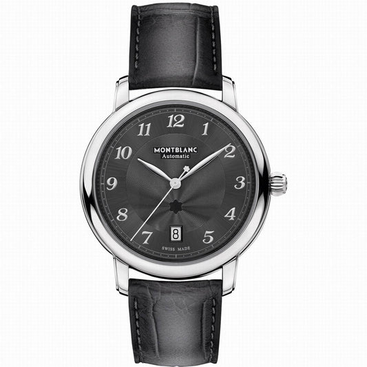 Montblanc orologio Star Legacy Date 39mm grigio automatico acciaio 118517