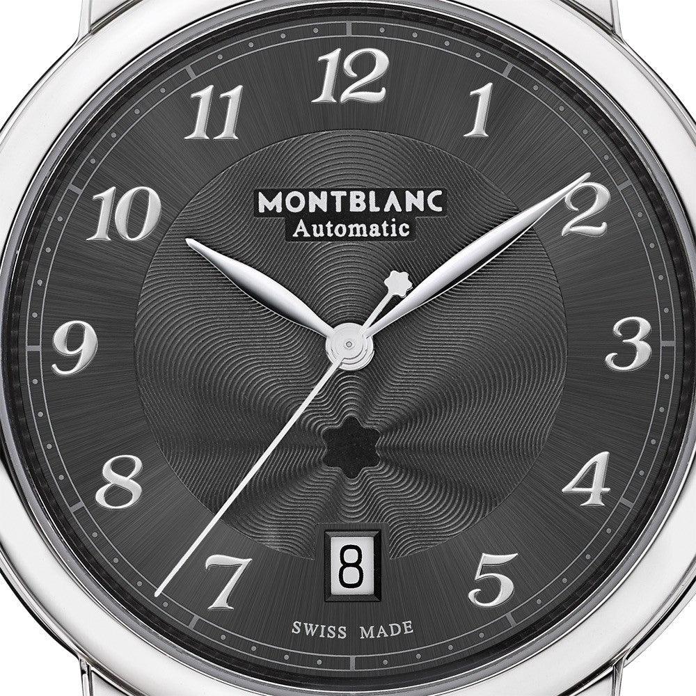 Montblanc orologio Star Legacy Date 39mm grigio automatico acciaio 118517