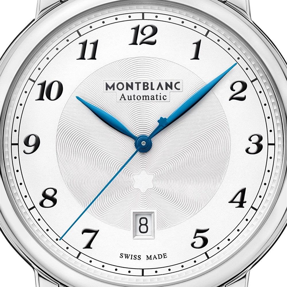 Montblanc orologio Star Legacy Date 42mm argento automatico acciaio 116511