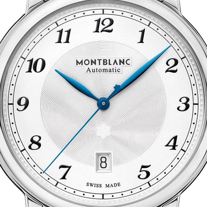 Montblanc orologio Star Legacy Date 42mm argento automatico acciaio 116511