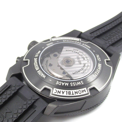 Montblanc orologio Timewalker Chronograph UTC automatico acciaio finitura PVD nero 116101