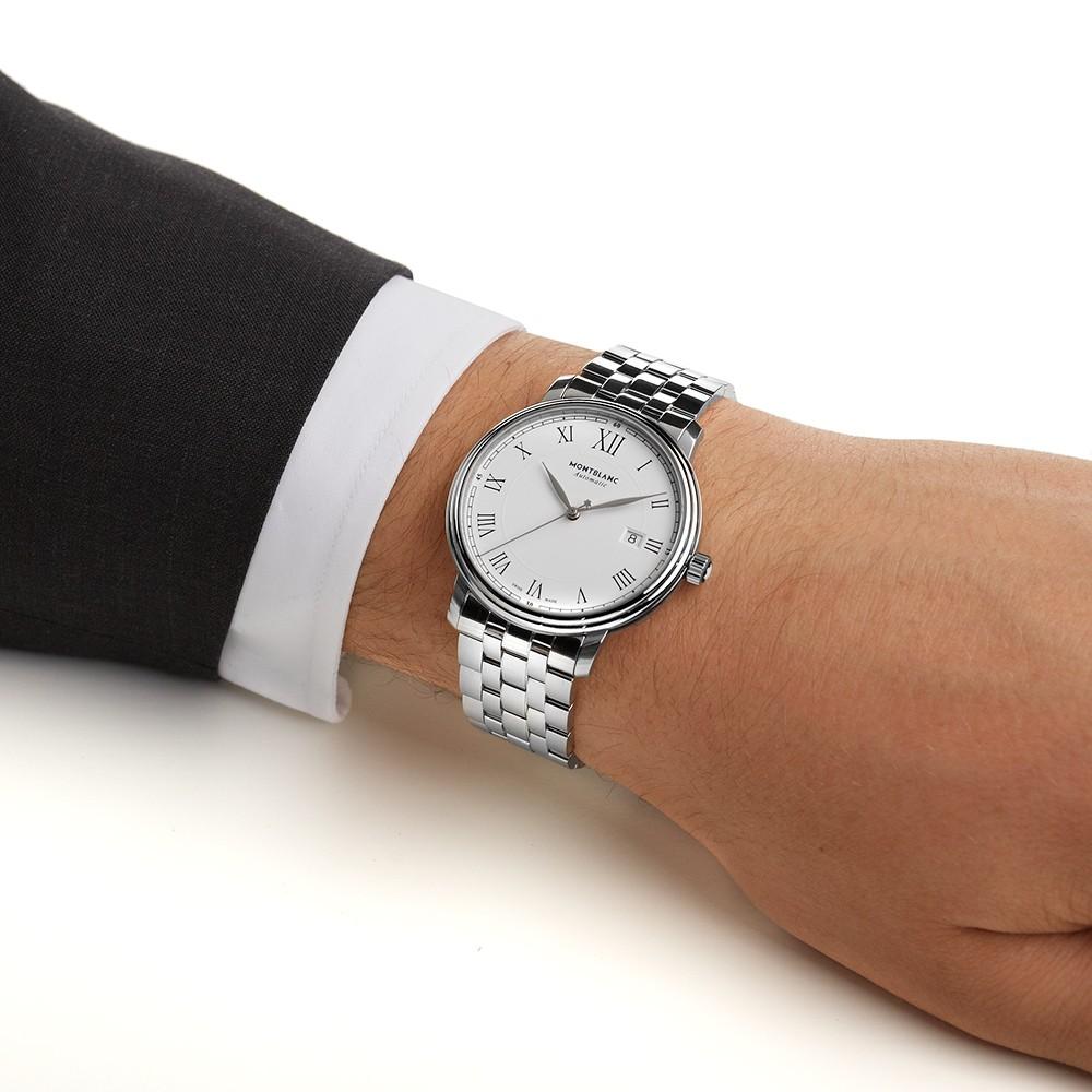 Montblanc orologio Tradition Date Automatic 40mm acciaio 112610