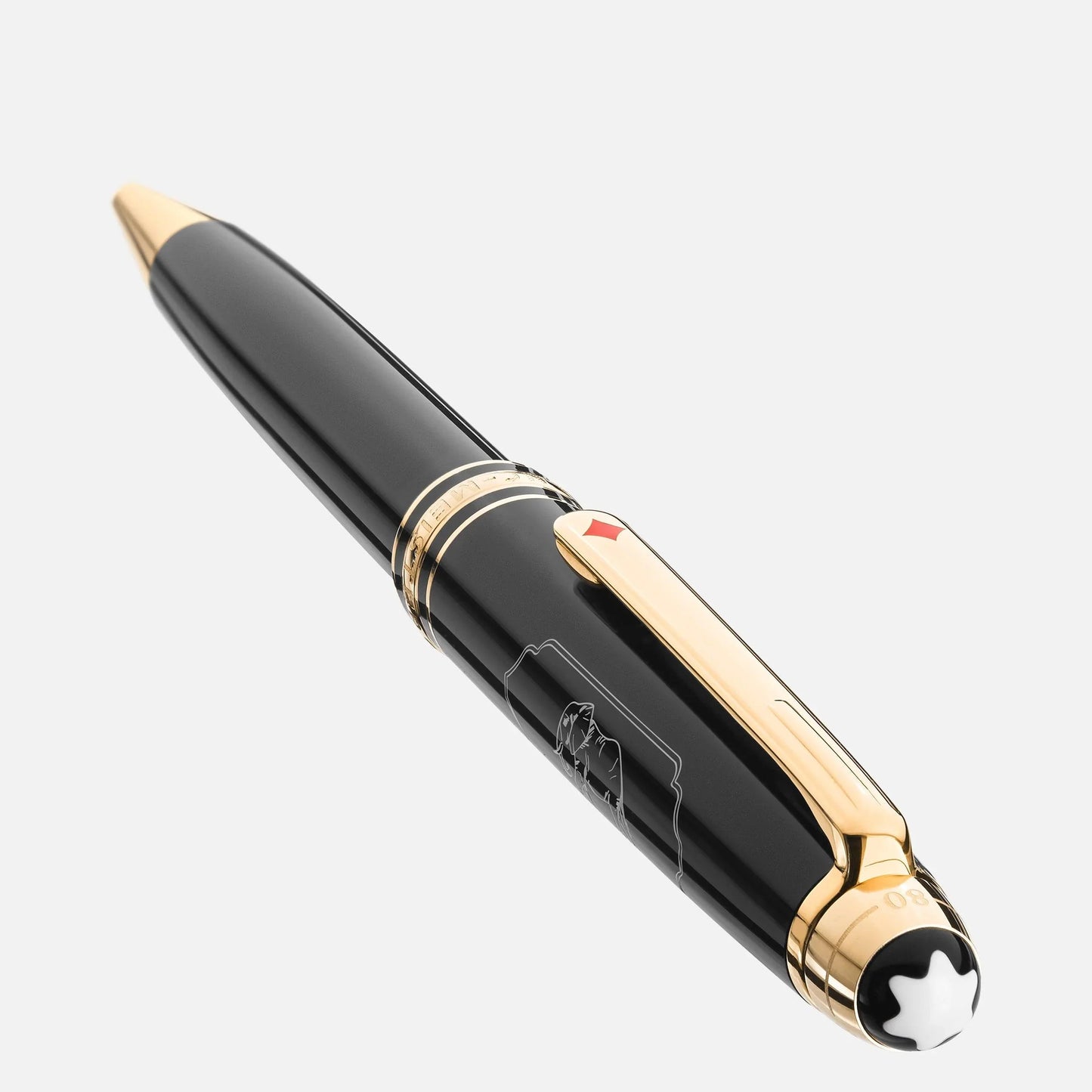 Montblanc penna a sfera Classique Meisterstück Around the World in 80 Days 128475