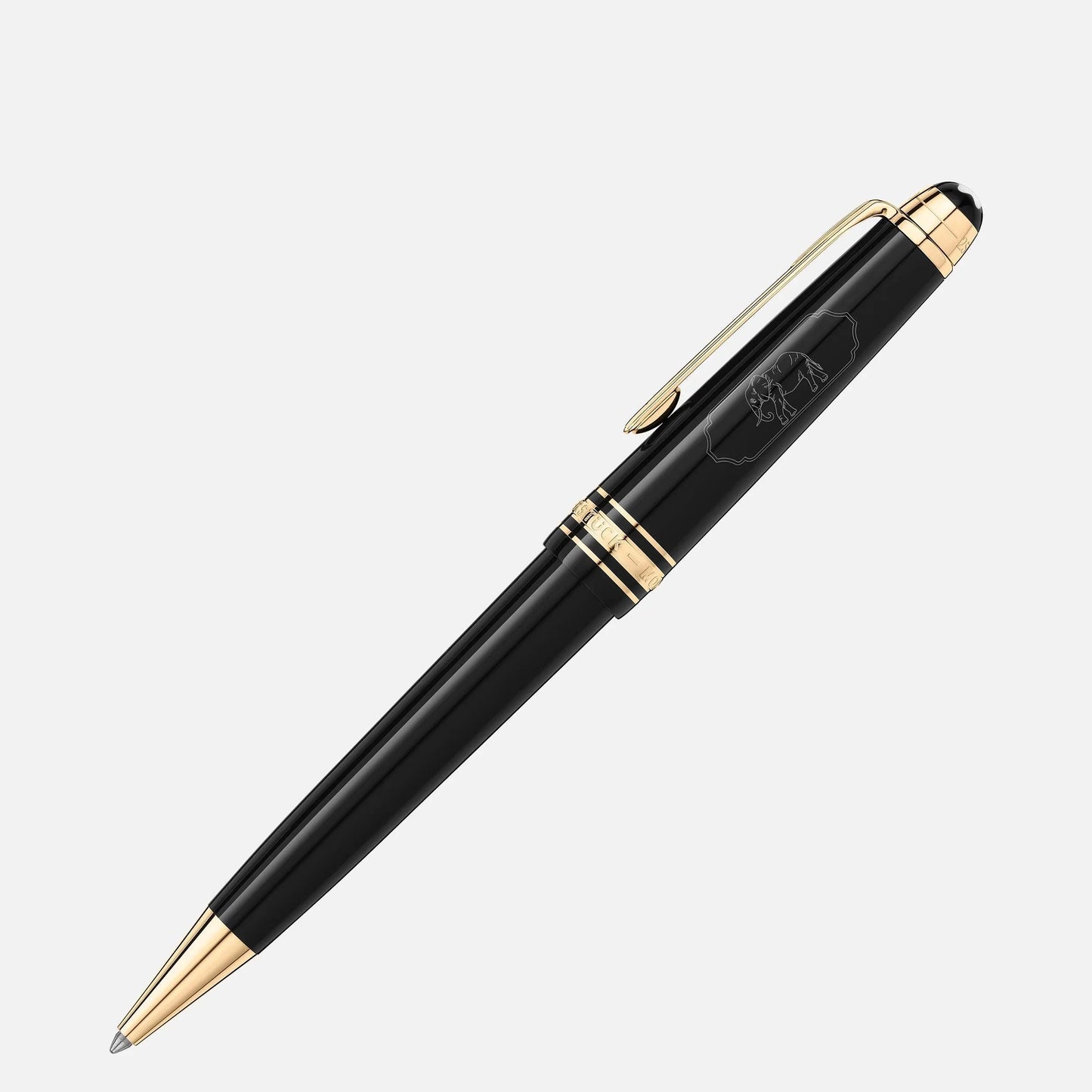 Montblanc penna a sfera Midsize Meisterstück Around the World in 80 Days grigio scuro 128380