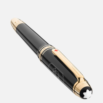 Montblanc penna stilografica Classique Meisterstück Around the World in 80 Days punta F