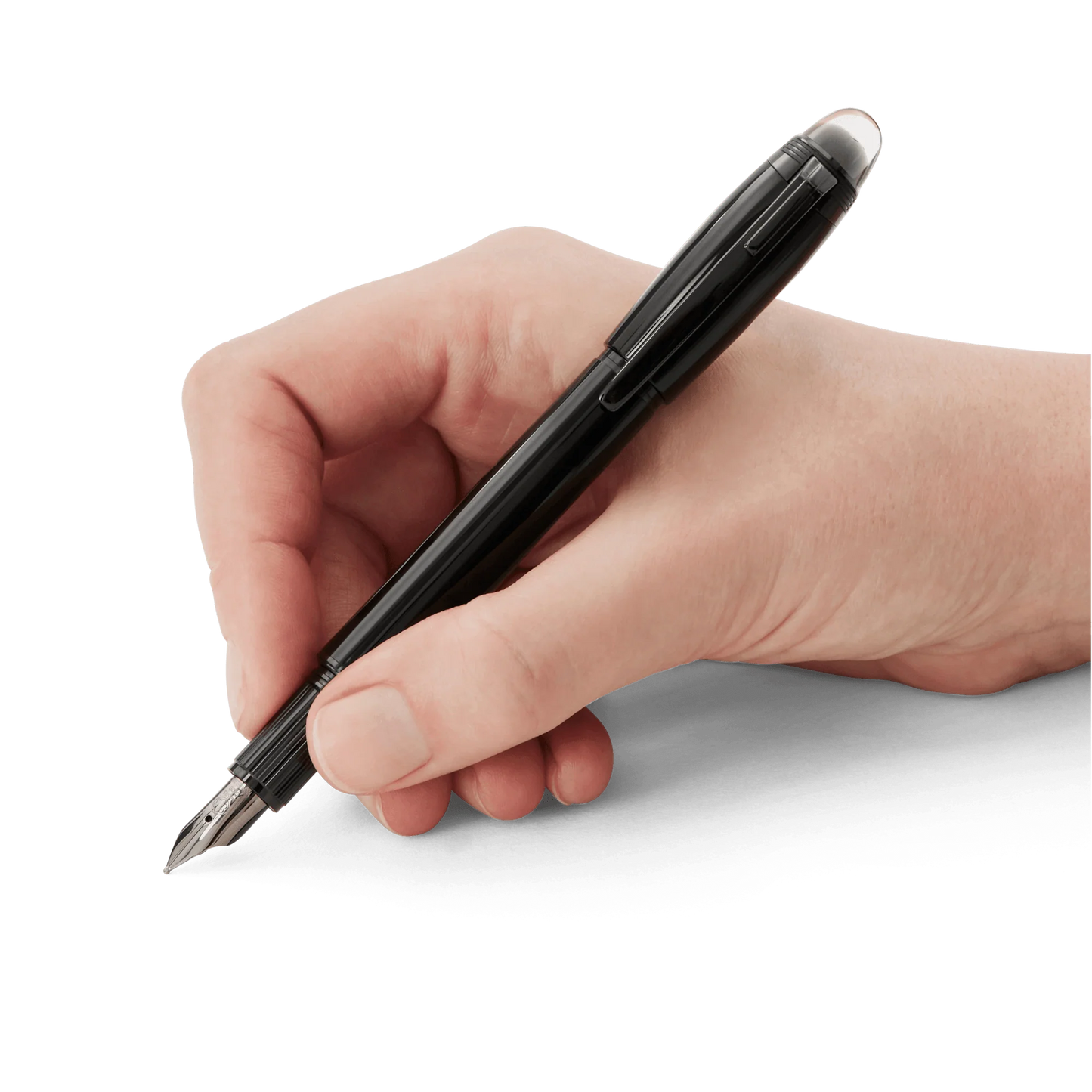 Montblanc stilografica StarWalker BlackCosmos Pregiata Resina punta F 129745