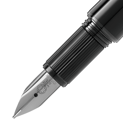 Montblanc stilografica StarWalker BlackCosmos Pregiata Resina punta M 129744