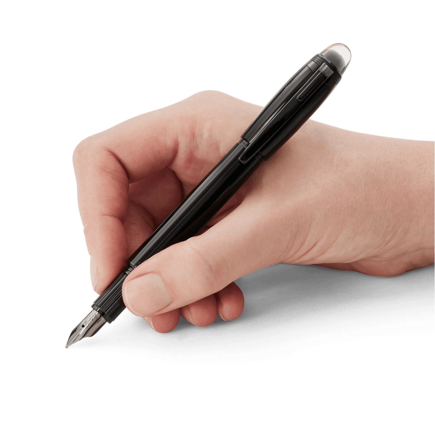 Montblanc stilografica StarWalker BlackCosmos Pregiata Resina punta M 129744