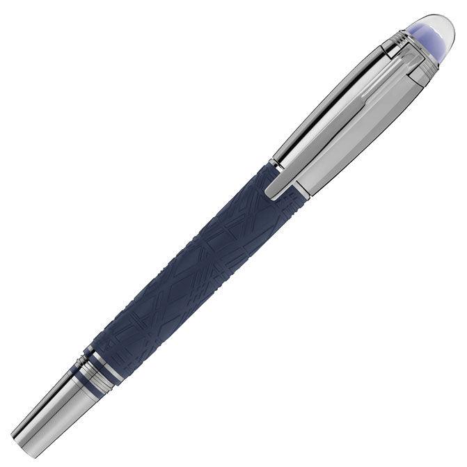 Montblanc stilografica Starwalker Spaceblue Doué punta M 130215