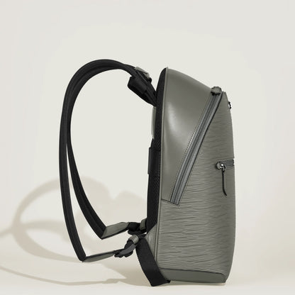 Montblanc zaino mini 4810 grigio medio 199326