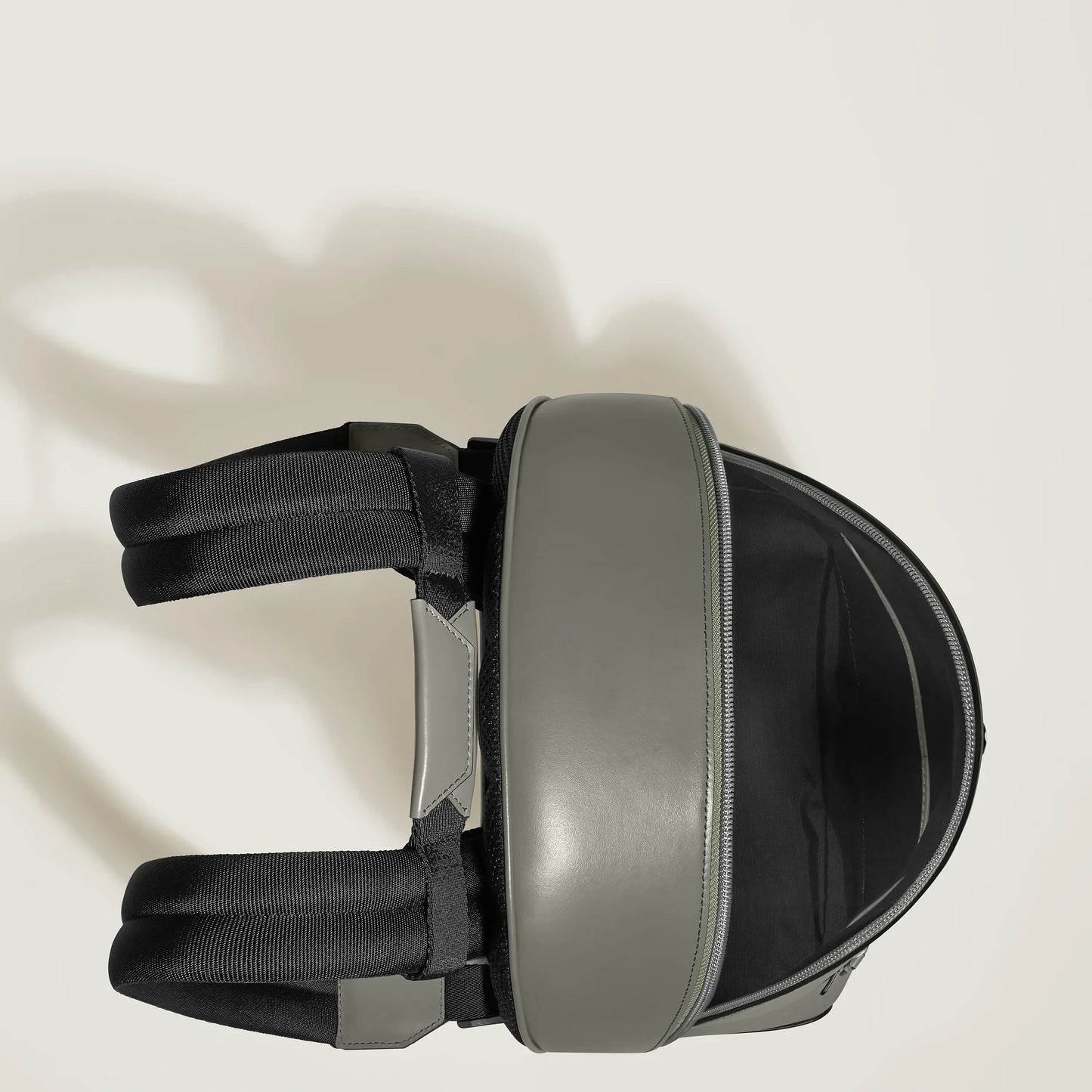 Montblanc zaino mini 4810 grigio medio 199326