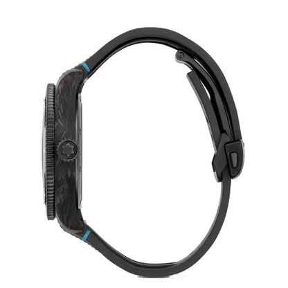 Montblanc orologio 1858 Geosphere Carbo₂ 0 Oxygen edizione limitata 1969 pezzi 43mm nero automatico 132300