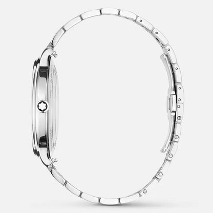 Montblanc orologio Tradition Automatic Date 40 mm grigio automatico acciaio 132433