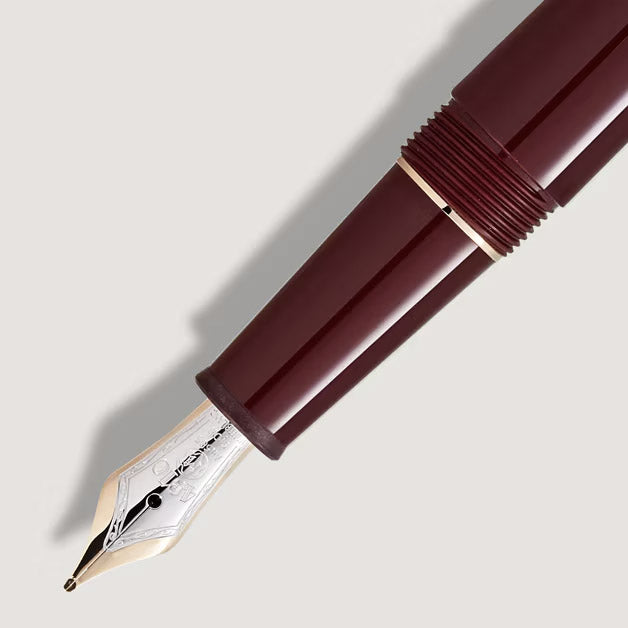 Montblanc stilografica Meisterstück bordeaux classique punta M 133014