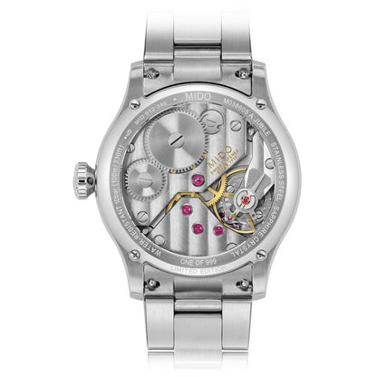 Mido orologio Multifort Mechanical Edizione limitata 999 pezzi 44mm antracite carica manuale acciaio M038.605.11.060.00