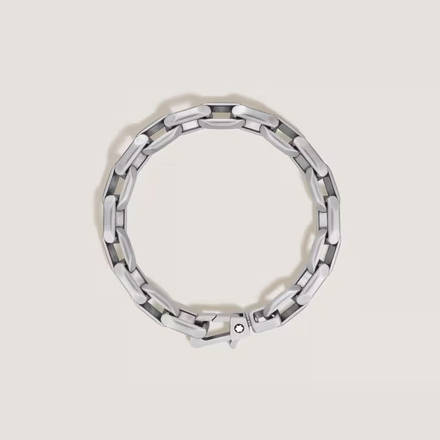 Montblanc bracciale Catena Ottagonale acciaio 134475